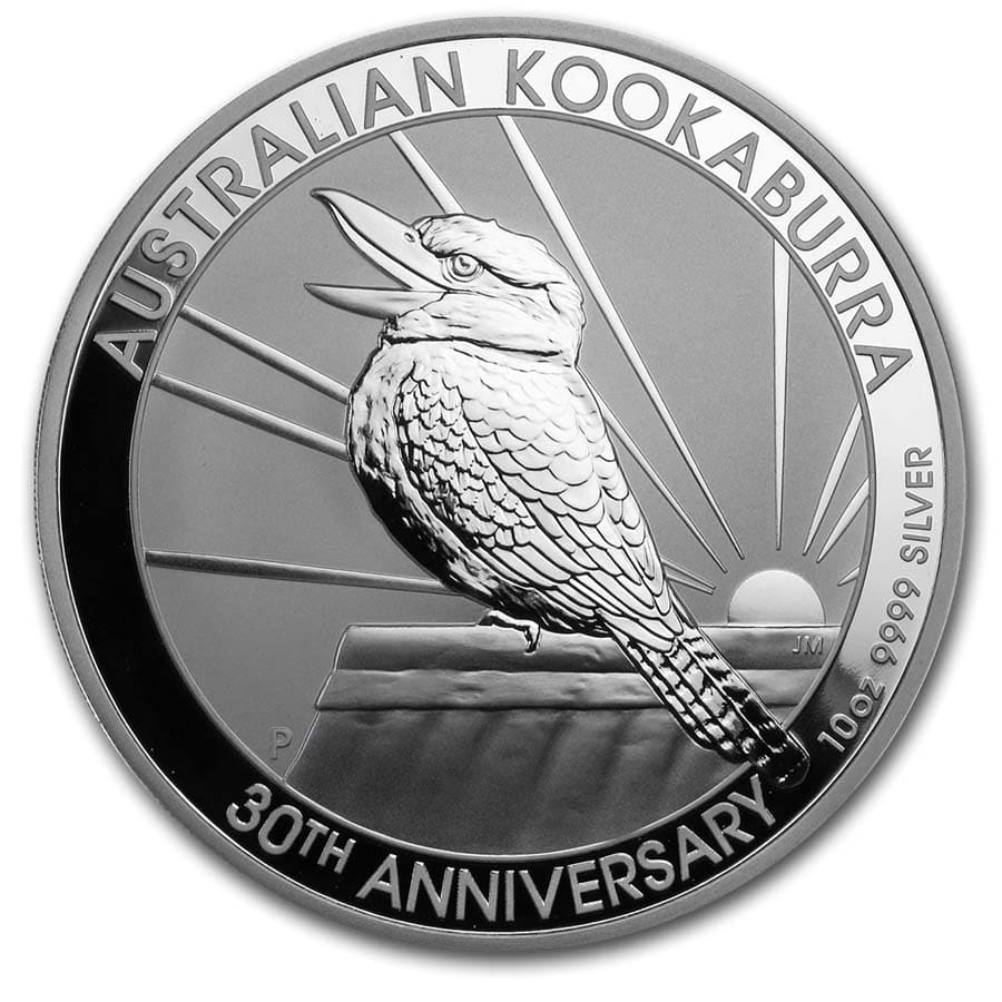 2020-P $1 1 oz Australian Silver Kookaburra .9999 BU Perth Mint